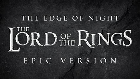 The Edge of Night (The Sacrifice of Faramir) - Lord of the Rings | EPIC ...