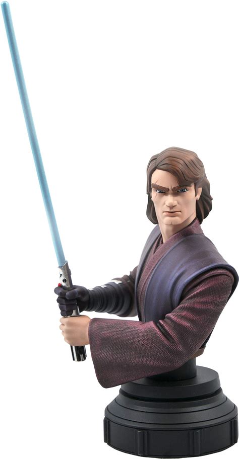 Buy DST Star Wars The Clone Wars: Anakin Skywalker 1:7 Scale Bust ...