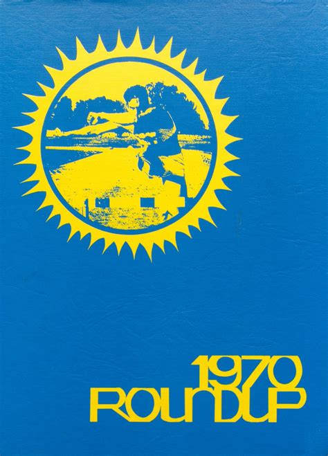 1970 yearbook from La Sierra High School from Carmichael, California