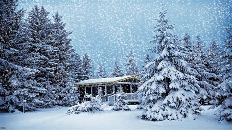 Winter Snow Scenes Wallpapers Group (92+)