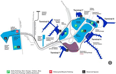 Jfk Parking Map Airport Parking Guides, 58% OFF