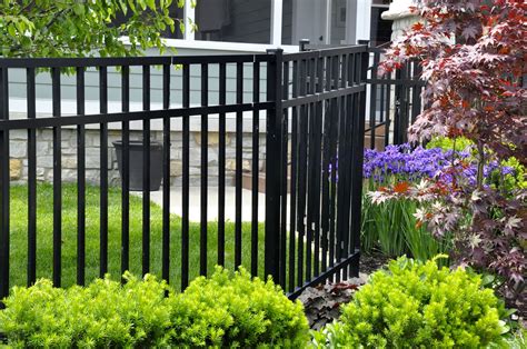 Home | HousEvolve | Metal garden fencing, Fence landscaping, Black ...