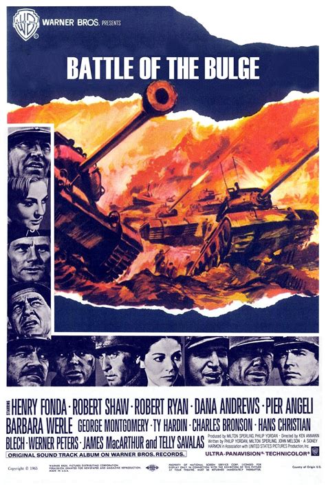 Battle of the Bulge (1965) - Posters — The Movie Database (TMDb)