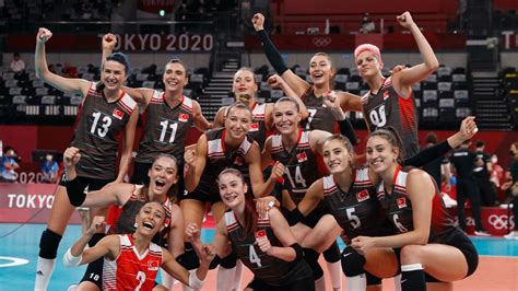 Turkey women’s volleyball team beat Russia, through to Olympic quarterfinal