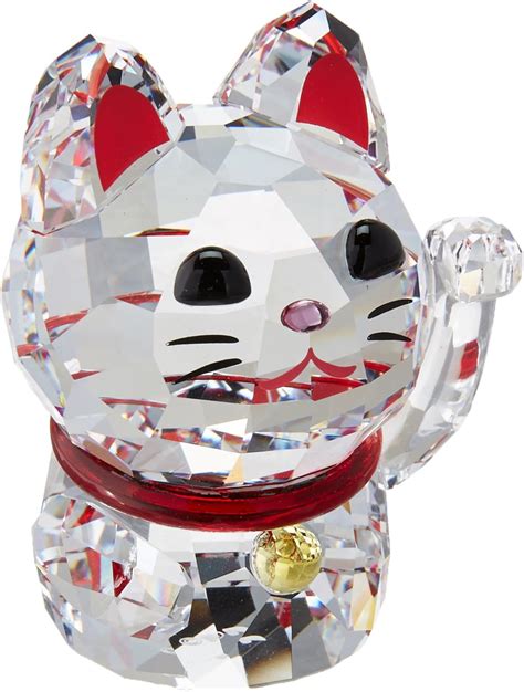 Swarovski Crystal Lucky Cat Figurine New 2018 : Amazon.ca: Home