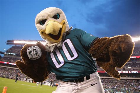 Eagles News: Swoop ranked as one of the NFL’s best mascots - Bleeding ...