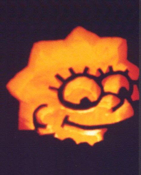 Okay so this is totally from a page of Simpsons pumpkin carvings but ...