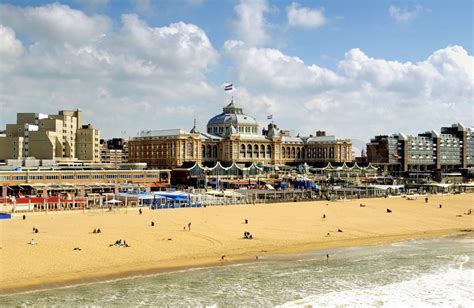 Dutch beach resort with famous Kurhaus hotel . Netherlands, Den Haag ...