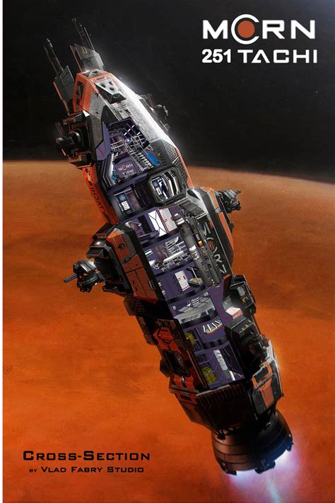 Rocinante cross-section (full album in comments) by Vlad Fabry Studio ...