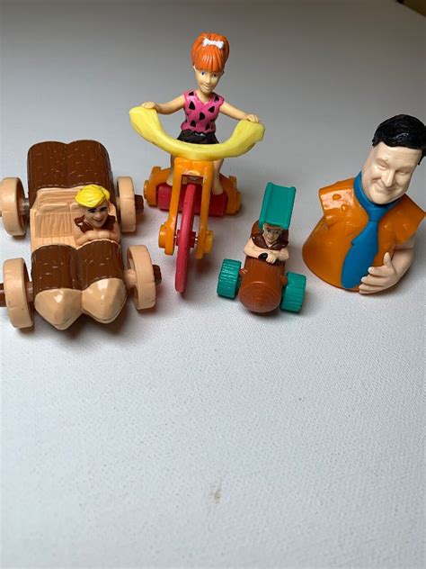 4 Flintstones Movie Vintage 1990s McDonalds Happy Meal Toys. | eBay