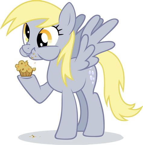 Image - Derpy hooves eating muffin by ininko-d53o4zo.png - The ...