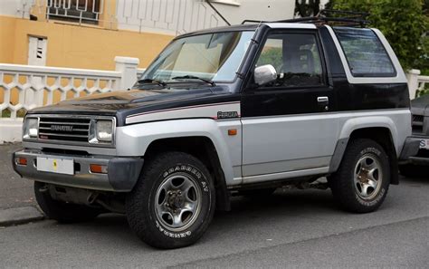 1992 Daihatsu Rocky SX Hardtop 2dr 4x4 Sport Utility 5-spd manual w/OD