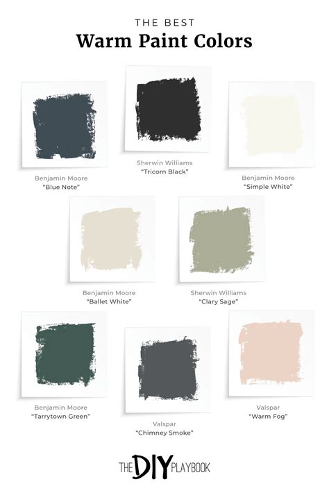 Choosing a Warm Paint Color Palette | The DIY Playbook