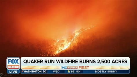 Quaker Run Fire consumes more than 2,800 acres in Virginia | Latest ...