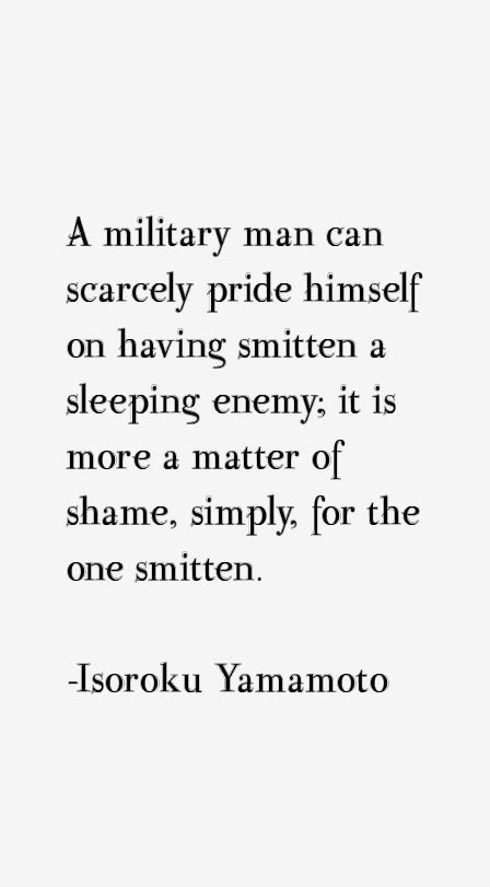 Isoroku Yamamoto Quotes & Sayings