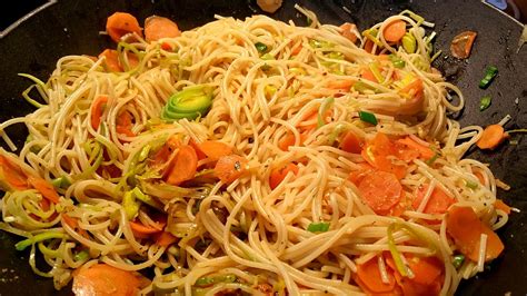 Recipe for Vegetable Chow Mein