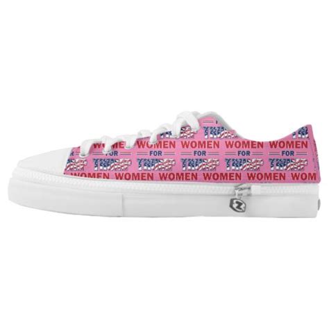 Women for Trump Low-Top Sneakers | Zazzle