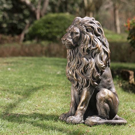 Bungalow Rose Harare Lions Stone Garden Statue & Reviews | Wayfair