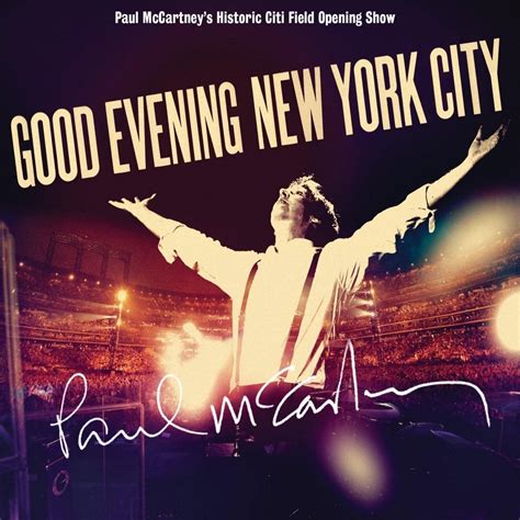 Good Evening New York City album artwork – Paul McCartney – The Beatles ...