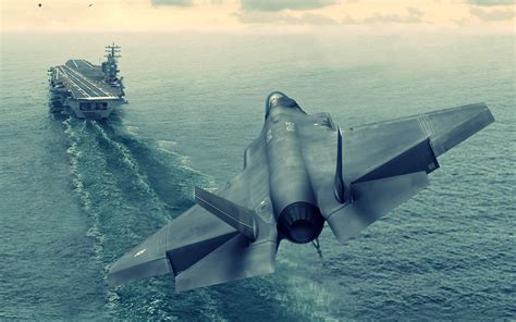 Gray jet plane, Lockheed Martin F-35 Lightning II, F-35 Lightning II HD ...