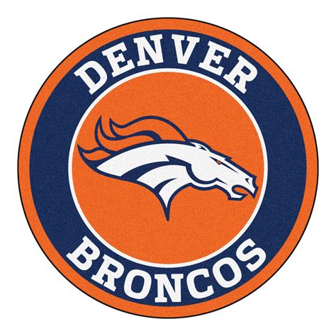 Roundel Mat - Denver Broncos | Denver broncos team, Denver broncos football