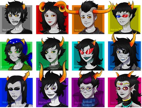 Homestuck Trolls Horns