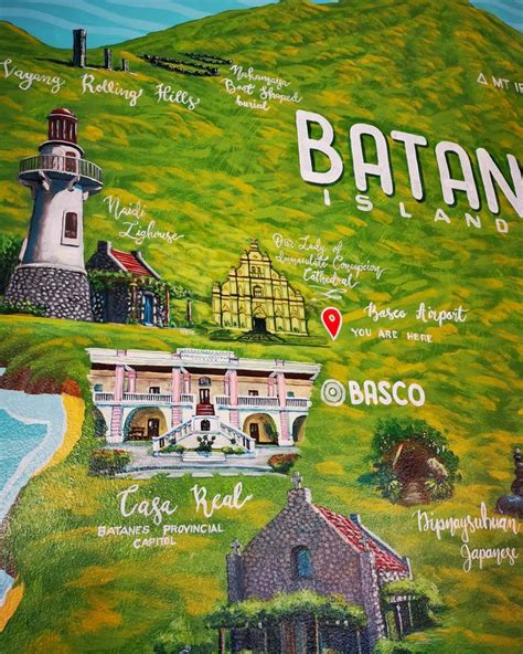 Batanes Islands - Tourism map | Batanes, Philippine map, Mariveles