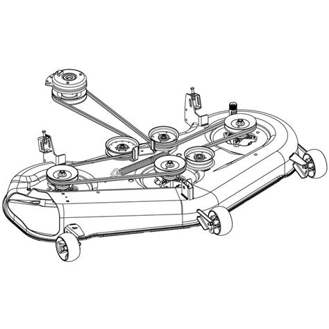 Riding Mower 50-inch Deck Belt Original Equipment Genuine Part (OEM ...