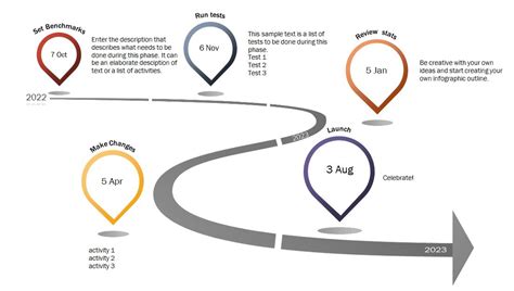 Milestone Infographic Timeline Template In Excel (Download.xlsx)