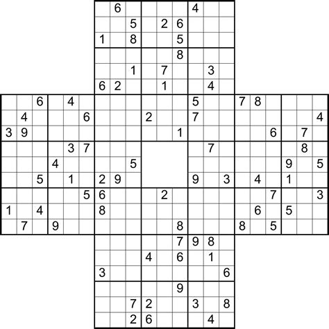 Printable sudoku from easy to most difficult - dolffire