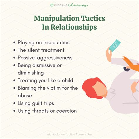 17 Manipulation Tactics Abusers Use