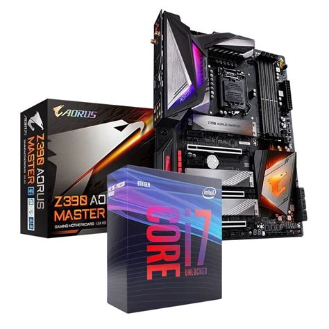 Bundle Deal: Intel Core i7 9700K CPU + Gigabyte Z390 AORUS MASTER ...