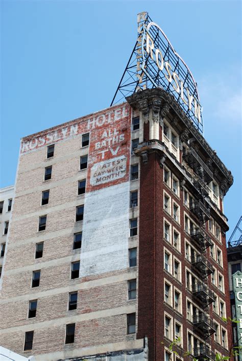 Rosslyn Hotel – Downtown Los Angeles, CA – Fading Ad Blog