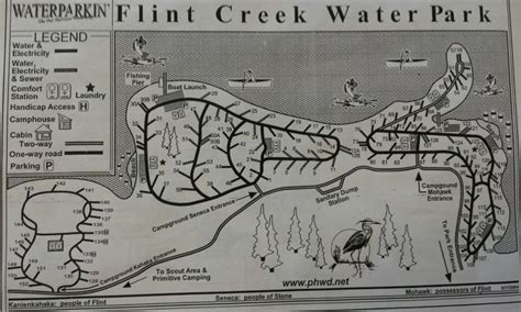 PHWD | Flint Flint Creek WaterPark | Flint creek, Flint, Map design