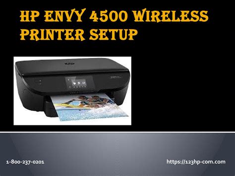 HP Envy 4500 Wireless Printer Setup by 123hpcom - Issuu