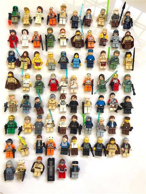 LEGO Star Wars minifigure massive collection lot, Toys & Games, Bricks ...