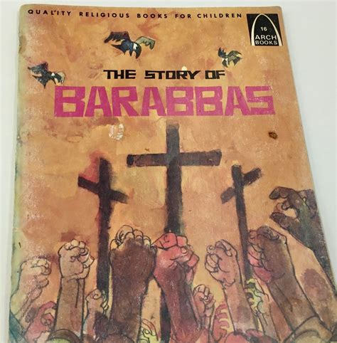 The Story of Barabbas Arch Books A Biblical Story about a | Etsy