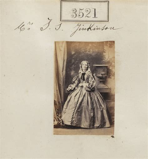 NPG Ax52917; Mrs J.S. Jinkinson - Portrait - National Portrait Gallery