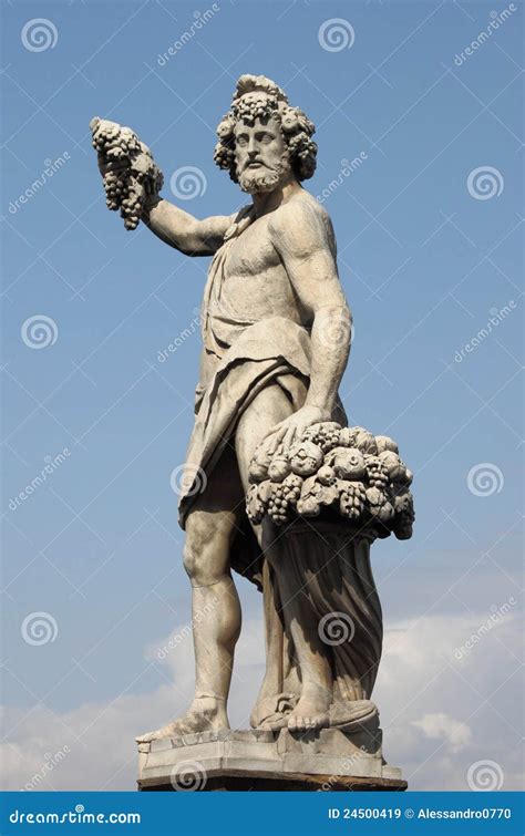 Statue of Bacchus editorial stock image. Image of italia - 24500419