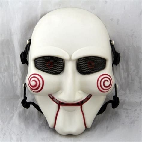 SAW Halloween Jigsaw Killer Masquerade Plastic Mas... – Grandado