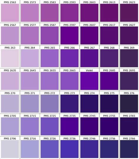 paleta-color-morado - Psicología del color y teoría del color