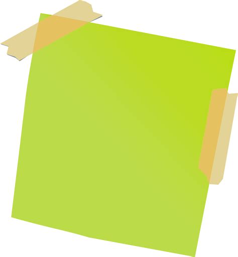 38+ Sticky Notes Aesthetic Paper Png PNG - KINO ART