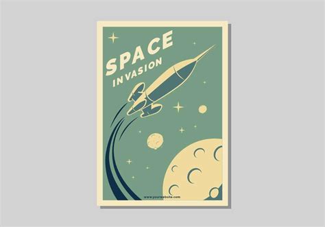 Retro Poster Vector Illustration 559767 Vector Art at Vecteezy