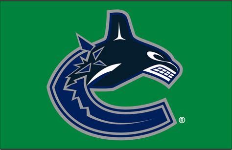 Vancouver Canucks Primary Dark Logo - National Hockey League (NHL ...