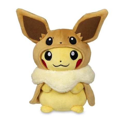 Pikachu eevee plush | Pikachu, Pokemon, Eevee plush