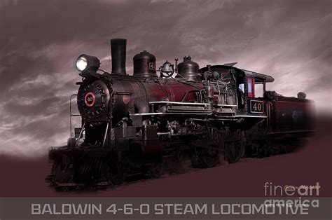 Baldwin 4-6-0 Steam Locomotive Photograph by Gunter Nezhoda - Fine Art ...