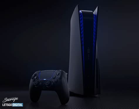 This PS5 Black Edition Console Render Incredibly Sleek - PlayStation ...