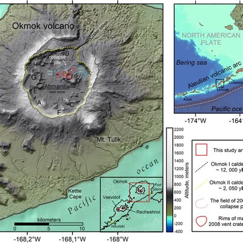 Seismic network on the Okmok volcano and spatial seismicity ...