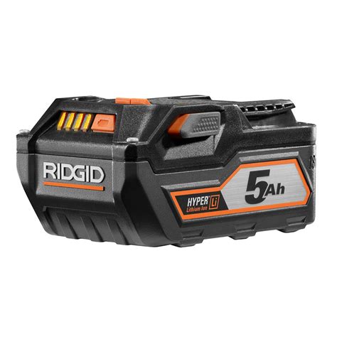 RIDGID 18 Volt HYPER Lithium-Ion High Capacity 5.0Ah Battery Pack