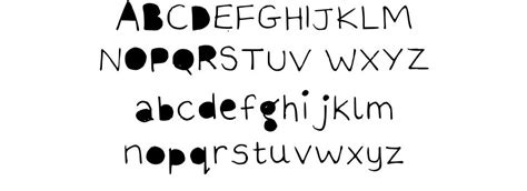 The quick brown fox font by Harriet Walby | FontRiver